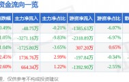 股票行情快报：科大智能（300222）1月22日主力资金净卖出48.75万元