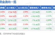 股票行情快报：科大智能（300222）1月19日主力资金净买入1736.76万元