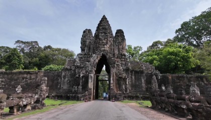 资讯有故事|中国专家如何在热带丛林中修复吴哥王宫遗址?