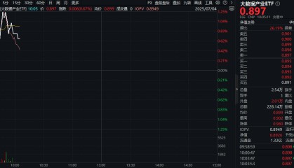 ETF盘中资讯｜重磅！事关英伟达！大数据产业ETF（516700）盘中上探1.23%，数据港涨停！