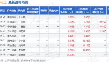 民生证券:给予三友化工买入评级
