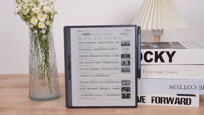 汉王M10上线腾讯新闻APP墨水屏版，专业新闻资讯一手掌握