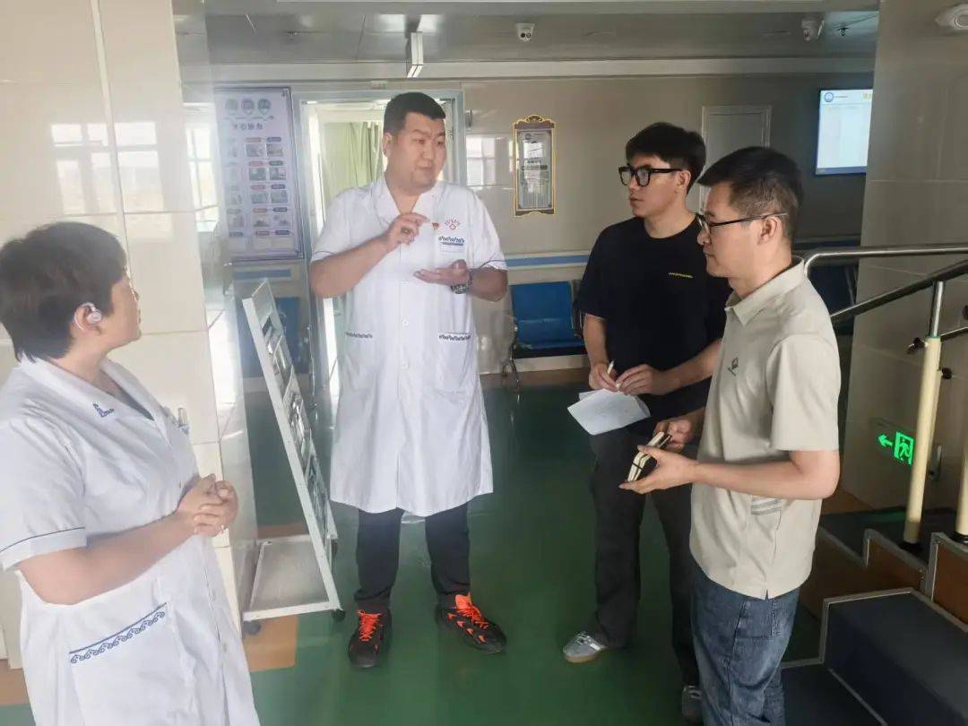 【院内资讯】阿拉善盟蒙医医院信息科联合医务科开展病区信息化系统调研