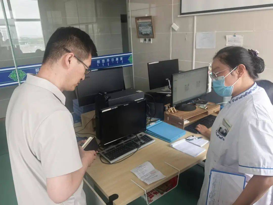 【院内资讯】阿拉善盟蒙医医院信息科联合医务科开展病区信息化系统调研